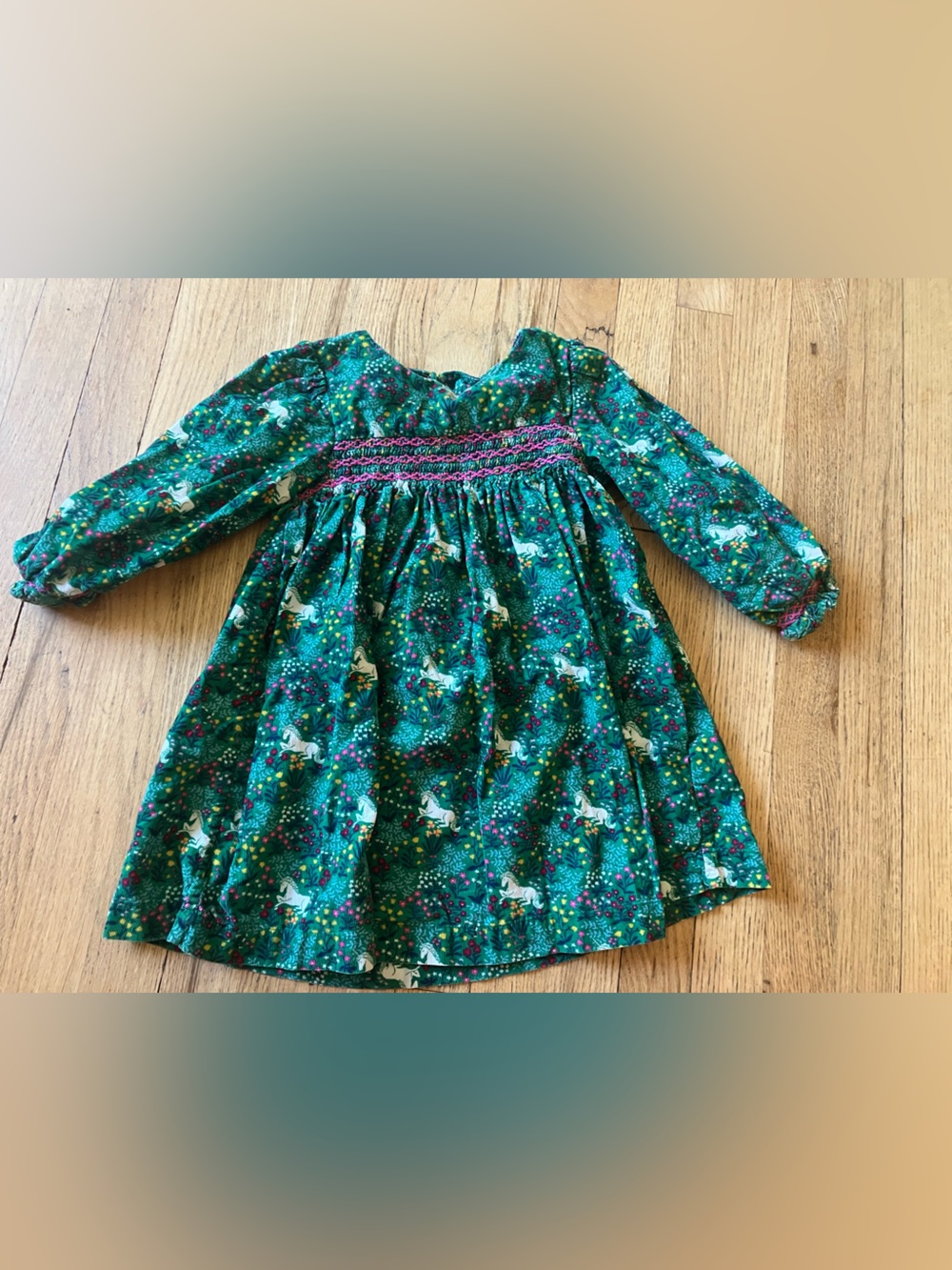 Unicorn corduroy dress - Mini Boden